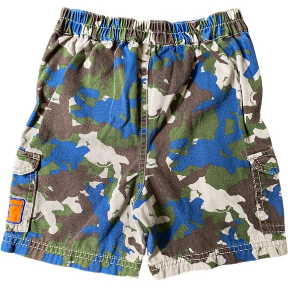 Vintage Disney Toy Story Toy Soldier Camo Shorts with Patch - Picture 5 of 5